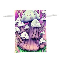 Forestcore Mushroom Lightweight Drawstring Pouch (m) by GardenOfOphir