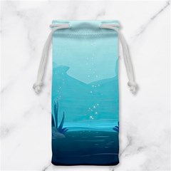 Intro Youtube Background Wallpaper Aquatic Water 2 Jewelry Bag by Pakemis