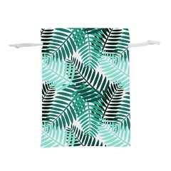 Background Pattern Texture Leaves Design Wallpaper Lightweight Drawstring Pouch (s) by Wegoenart
