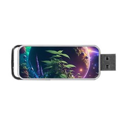 Fantasypeople Mysticism Composing Portable Usb Flash (one Side) by Jancukart