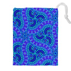 Background Pattern Geometric Drawstring Pouch (5xl) by Jancukart