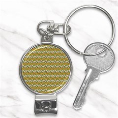 Pattern Nail Clippers Key Chain by Sparkle