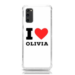 I Love Olivia Samsung Galaxy S20 6 2 Inch Tpu Uv Case by ilovewhateva