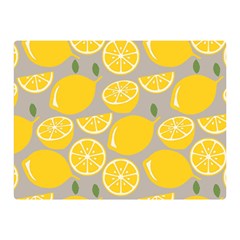 Lemon Background Lemon Wallpaper Premium Plush Fleece Blanket (mini) by Semog4