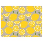 Lemon Background Lemon Wallpaper One Side Premium Plush Fleece Blanket (Extra Small) 40 x30  Blanket Front