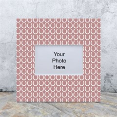 Pattern 224 White Box Photo Frame 4  X 6  by GardenOfOphir