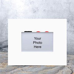 I Love Hannah White Tabletop Photo Frame 4 x6  by ilovewhateva
