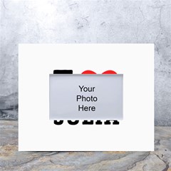 I Love Julia  White Tabletop Photo Frame 4 x6  by ilovewhateva