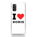 I love doris Samsung Galaxy S20 6.2 Inch TPU UV Case Front