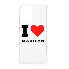 I Love Marilyn Samsung Galaxy Note 20 Ultra Tpu Uv Case by ilovewhateva