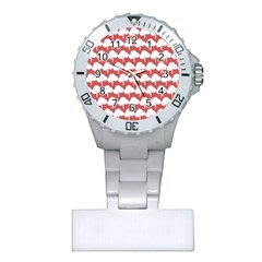 Tree Illustration Gifts Plastic Nurses Watch by GardenOfOphir