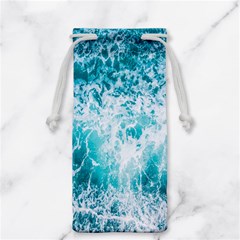 Tropical Blue Ocean Wave Jewelry Bag by Jack14