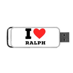 I Love Ralph Portable Usb Flash (two Sides) by ilovewhateva