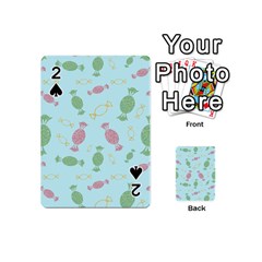 Toffees Candy Sweet Dessert Playing Cards 54 Designs (mini) by Jancukart
