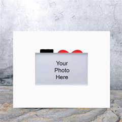 I Love Wayne White Tabletop Photo Frame 4 x6  by ilovewhateva
