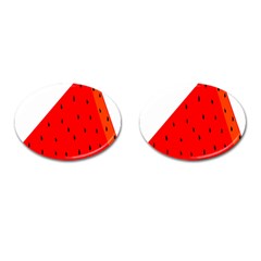 Fruit-01 Cufflinks (oval) by nateshop