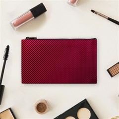 Red Cosmetic Bag (small) by nateshop