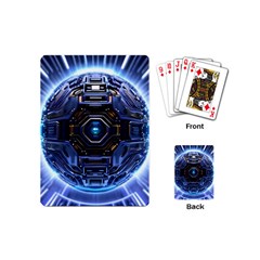 Digital Technology Playing Cards Single Design (mini) by Ravend