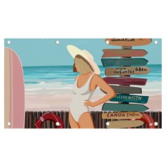 Vacation On The Ocean Banner And Sign 7  X 4  by SychEva