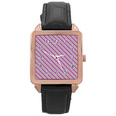 Background-102 Rose Gold Leather Watch  by nateshop