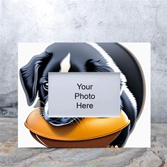 Dog Animal Cute Pet Puppy Pooch White Tabletop Photo Frame 4 x6  by Semog4