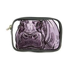 Hippopotamus Animal Wildlife Hippo Coin Purse by Semog4