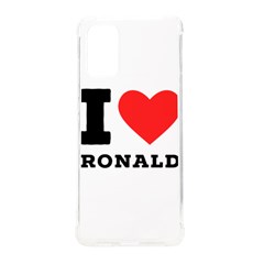I Love Ronald Samsung Galaxy S20plus 6 7 Inch Tpu Uv Case by ilovewhateva