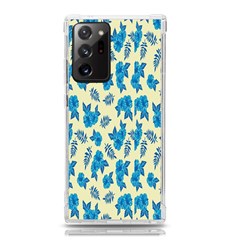 Rose-blue Samsung Galaxy Note 20 Ultra Tpu Uv Case by nateshop