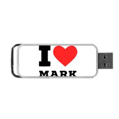 I Love Mark Portable Usb Flash (two Sides) by ilovewhateva