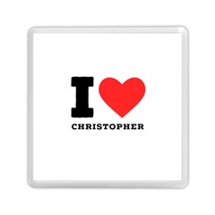 I Love Christopher  Memory Card Reader (square) by ilovewhateva