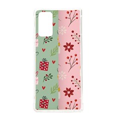 Flat Christmas Pattern Collection Samsung Galaxy Note 20 Tpu Uv Case by Semog4