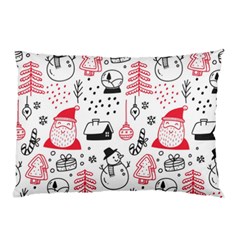 Christmas Themed Seamless Pattern Pillow Case (two Sides) by Semog4