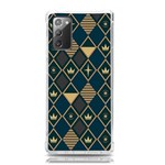 Background Non Seamless Pattern Samsung Galaxy Note 20 TPU UV Case Front