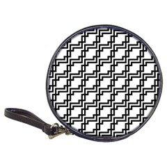 Pattern-monochrome-repeat Classic 20-cd Wallets by Semog4