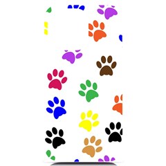 Pawprints-paw-prints-paw-animal Iphone 14 Pro Max Black Uv Print Case by Semog4