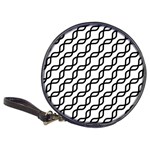 Diagonal-stripe-pattern Classic 20-CD Wallets Front