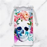 Day Of The Dead Skull Art Jewelry Bag Front