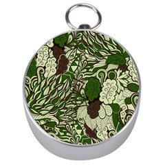 Texture Ornament Pattern Seamless Paisley Silver Compasses by Salman4z