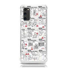 White Printer Paper With Text Overlay Humor Dark Humor Infographics Samsung Galaxy S20 6 2 Inch Tpu Uv Case by Salman4z