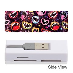 Funny Monster Mouths Memory Card Reader (stick) by Salman4z