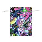 Rick And Morty Time Travel Ultra Lightweight Drawstring Pouch (S) Front