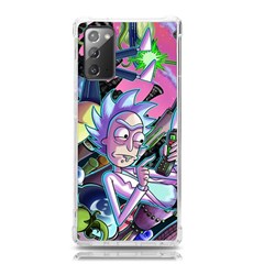 Rick And Morty Time Travel Ultra Samsung Galaxy Note 20 Tpu Uv Case by Salman4z