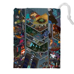 Fictional Character Cartoons Drawstring Pouch (5xl) by Salman4z