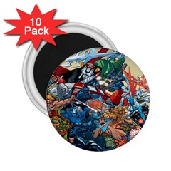 80 s Cartoons Cartoon Masters Of The Universe 2 25  Magnets (10 Pack)  by Salman4z