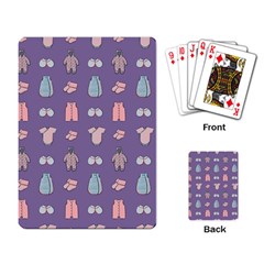 Baby Clothes Playing Cards Single Design (rectangle) by SychEva