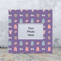 Baby Clothes White Box Photo Frame 4  X 6  by SychEva