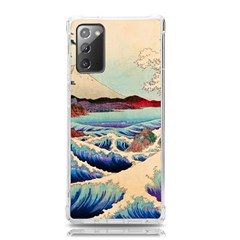 Wave Japanese Mount Fuji Woodblock Print Ocean Samsung Galaxy Note 20 Tpu Uv Case by Salman4z