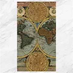Vintage World Map Canvas 40  X 72  by Sudheng