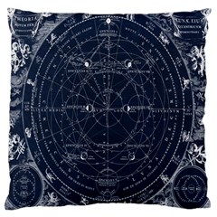 Vintage Astrology Poster Large Cushion Case (one Side) by ConteMonfrey