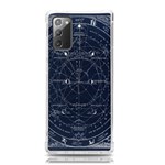 Vintage astrology poster Samsung Galaxy Note 20 TPU UV Case Front